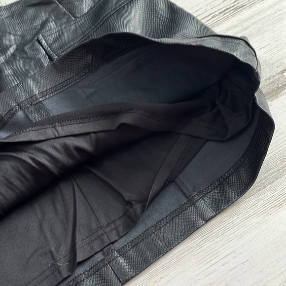 Very J Faux Leather Skirt Size M.  NWT - Picture 5 of 9